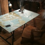FanshaweBlaine Map Desk at High Point Furniture Market
